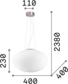 Sospensione-Moderna-Candy-Vetro-Bianco-1-Luce-E27-D40Cm