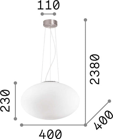 Sospensione-Moderna-Candy-Vetro-Bianco-1-Luce-E27-D40Cm