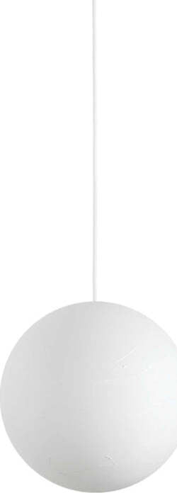 Sospensione-Moderna-Carta-Metallo-Bianco-1-Luce-E27-D30Cm