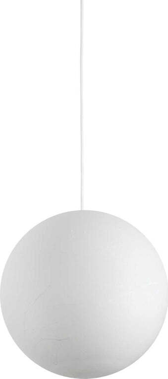 Sospensione-Moderna-Carta-Metallo-Bianco-1-Luce-E27-D40Cm
