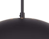 Sospensione-Moderna-Chicago-Acciaio-Nero-Oro-1-Luce-E27