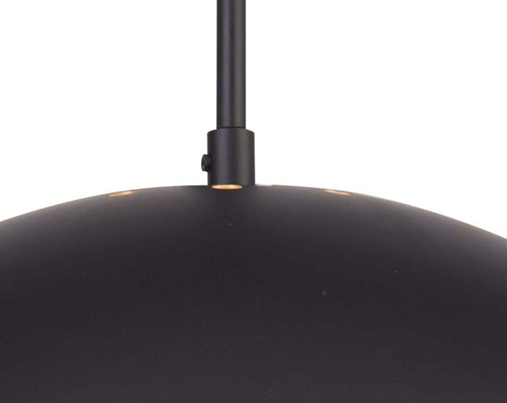 Sospensione-Moderna-Chicago-Acciaio-Nero-Oro-1-Luce-E27