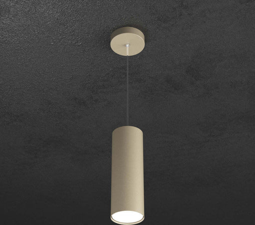 Sospensione-Moderna-Cilindrica-Shape-Metallo-Sabbia-1-Luce-Gx53-25Cm