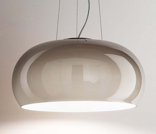 Sospensione-moderna-classica-Due-P-BOWL-2692-S-E27-LED-lampadario-vetro