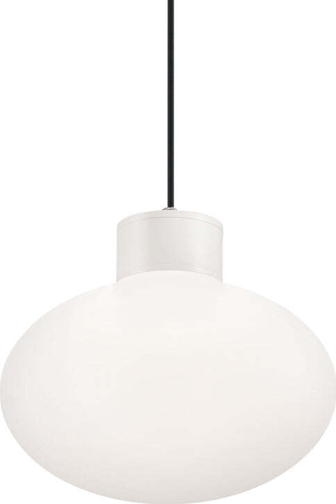 Sospensione-Moderna-Clio-Alluminio-Bianco-1-Luce-E27