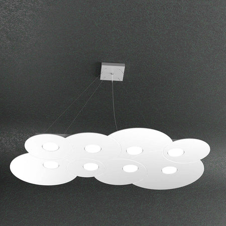 Sospensione-Moderna-Cloud-Metallo-Bianco-8-Luci-Gx53