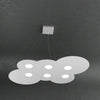 Sospensione-Moderna-Cloud-Metallo-Grigio-6-Luci-Gx53