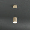 Sospensione-Moderna-Cloud-Metallo-Sabbia-1-Luce-Gx53-10Cm