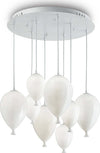 Sospensione-Moderna-Clown-Metallo-Bianco-8-Luci-G9-3W-3000K-Luce-Calda