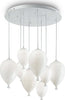 Sospensione-Moderna-Clown-Metallo-Bianco-8-Luci-G9-3W-3000K-Luce-Calda
