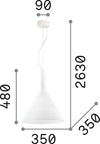 Sospensione-Moderna-Cocktail-Vetro-Bianco-1-Luce-E27