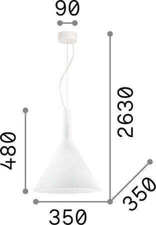 Sospensione-Moderna-Cocktail-Vetro-Bianco-1-Luce-E27