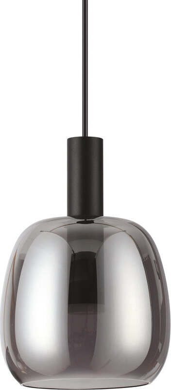 Sospensione-Moderna-Coco-1-Metallo-Fumè-Led-7W-3000K-Luce-Calda