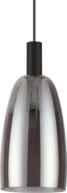 Sospensione-Moderna-Coco-2-Metallo-Fumè-Led-7W-3000K-Luce-Calda