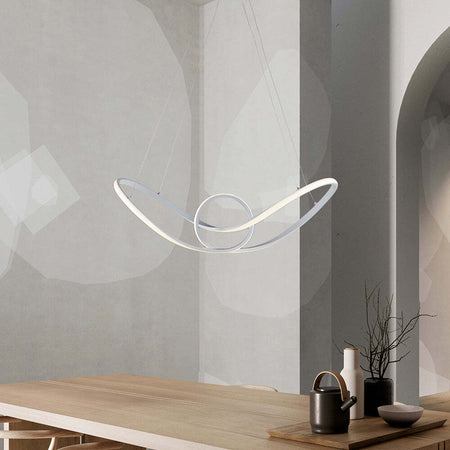 Sospensione-Moderna-con-Led-Integrato-Metallo-e-Alluminio-Bianco-serie-Nodo