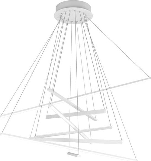 Sospensione-Moderna-Dna-Alluminio-Bianco-Led-80W