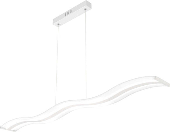 Sospensione-Moderna-Double-Wave-Metallo-Bianco-E-Acrilico-Satinato-Led-40W