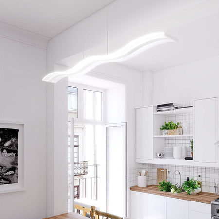 Sospensione-Moderna-Double-Wave-Metallo-Bianco-E-Acrilico-Satinato-Led-40W