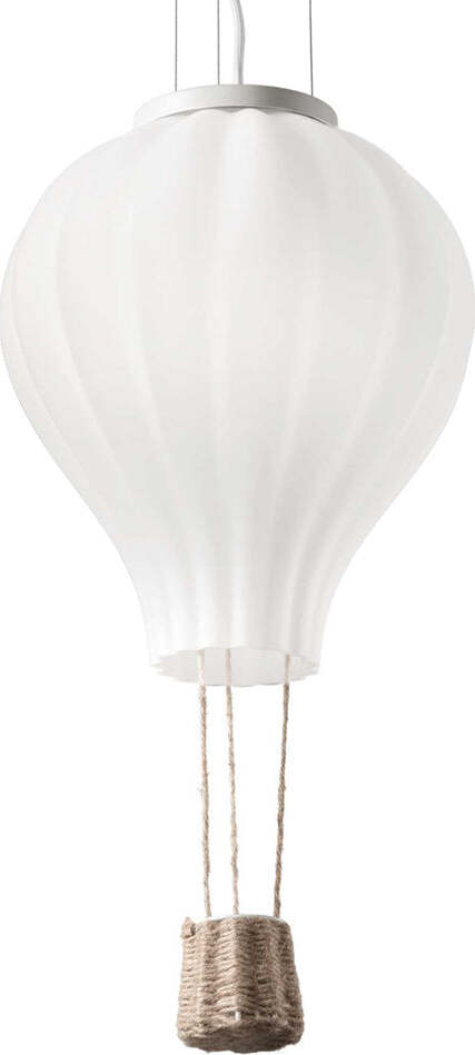 Sospensione-Moderna-Dream-Corda-Bianco-1-Luce-E27-D42Cm