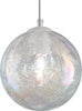 Sospensione-moderna-Due-P-MOON-2708-SM-E27-LED-vetro-iridato-lampadario-sfera