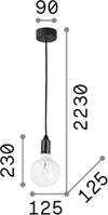 Sospensione-Moderna-Edison-Metallo-Bianco-1-Luce-E27-8W-3000K-Luce-Calda