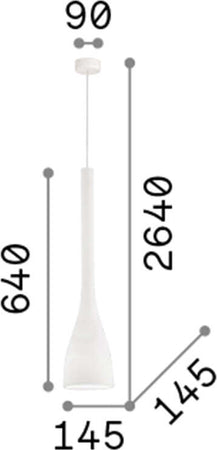Sospensione-Moderna-Flut-Vetro-Nero-1-Luce-E27-Big