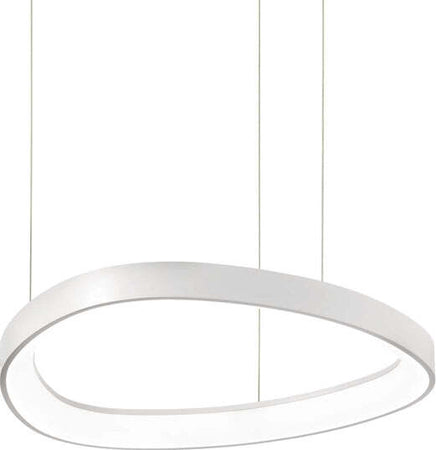 Sospensione-Moderna-Gemini-Metallo-Bianco-Led-38W-3000K-Luce-Calda