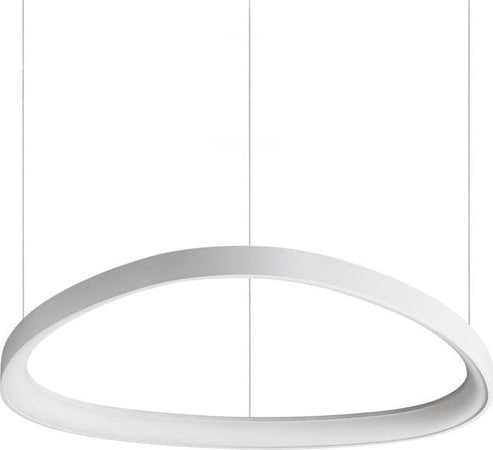 Sospensione-Moderna-Gemini-Metallo-Bianco-Led-48W-3000K-Luce-Calda