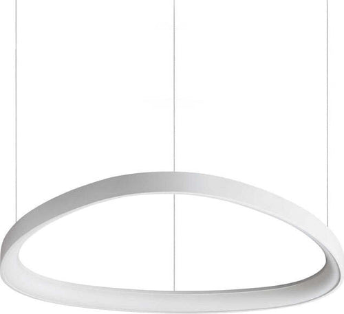 Sospensione-Moderna-Gemini-Metallo-Bianco-Led-48W-3000K-Luce-Calda