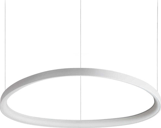 Sospensione-Moderna-Gemini-Metallo-Bianco-Led-60W-3000K-Luce-Calda