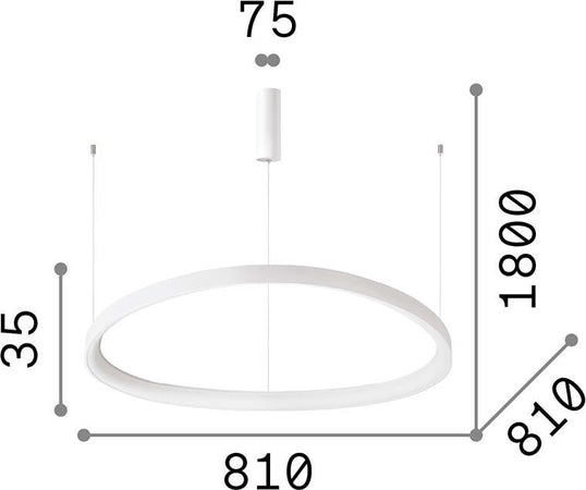 Sospensione-Moderna-Gemini-Metallo-Ottone-Led-60W-3000K-Luce-Calda