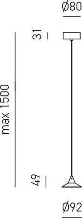 Sospensione-Moderna-Helena-Alluminio-Bianco-Satinato-1-Luce-Led-7W