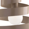 Sospensione-Moderna-Helix-1-Luce-In-Ferro-Laccato-Tortora