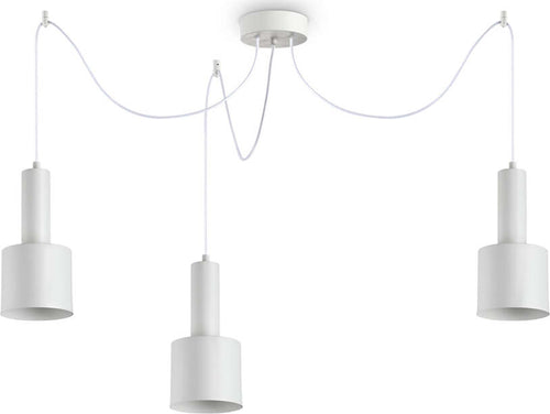 Sospensione-Moderna-Holly-Metallo-Bianco-3-Luci-E27