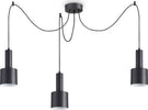 Sospensione-Moderna-Holly-Metallo-Nero-3-Luci-E27