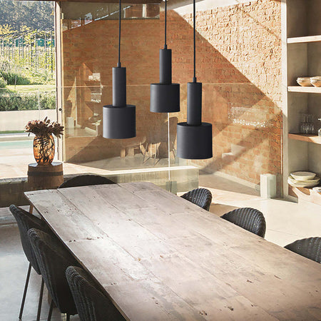 Sospensione-Moderna-Holly-Metallo-Nero-3-Luci-E27