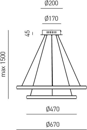 Sospensione-Moderna-Iole-Alluminio-Bianco-Satinato-E-Silicone-Led-2-Luci-42W