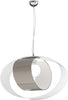 Sospensione-Moderna-Lap-Metallo-Bianco-E-Vetro-Tortora-1-Luce-E27-52Cm