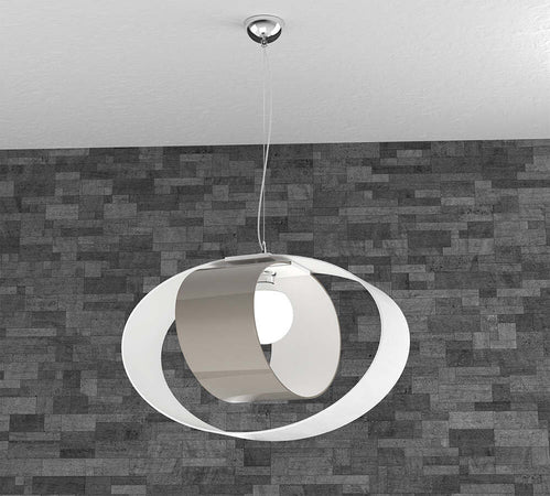 Sospensione-Moderna-Lap-Metallo-Bianco-E-Vetro-Tortora-1-Luce-E27-52Cm