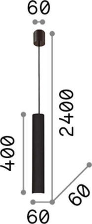 Sospensione-Moderna-Look-Metallo-Rame-1-Luce-Gu10-7W-3000K-Luce-Calda