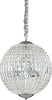Sospensione-Moderna-Luxor-Metallo-Cristallo-Cromo-6-Luci-G9-3W-3000K-Luce-Calda