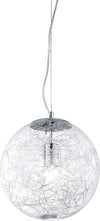 Sospensione-Moderna-Mapa-Vetro-Cromo-1-Luce-E27-D30Cm