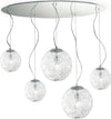 Sospensione-Moderna-Mapa-Vetro-Cromo-5-Luci-E27