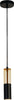 Sospensione-Moderna-Merrygold-Acciaio-Nero-Ambra-1-Luce-Gu10