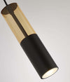 Sospensione-Moderna-Merrygold-Acciaio-Nero-Ambra-1-Luce-Gu10