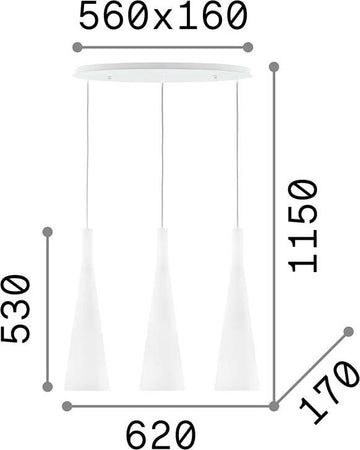 Sospensione-Moderna-Milk-Vetro-Bianco-3-Luci-E27
