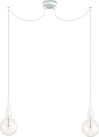 Sospensione-Moderna-Minimal-Metallo-Bianco-2-Luci-E27-8W-3000K-Luce-Calda