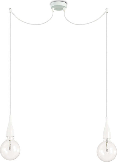 Sospensione-Moderna-Minimal-Metallo-Bianco-2-Luci-E27-8W-3000K-Luce-Calda