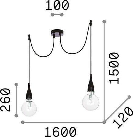 Sospensione-Moderna-Minimal-Metallo-Bianco-2-Luci-E27-8W-3000K-Luce-Calda