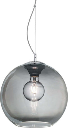 Sospensione-Moderna-Nemo-Metallo-Fumè-1-Luce-E27-D20Cm